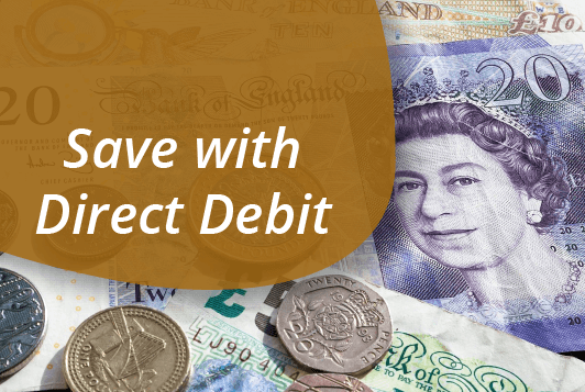 save with direct debit